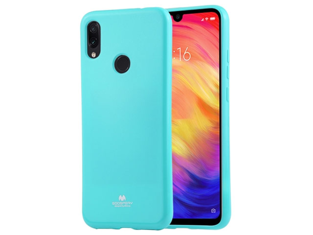 Чехол Mercury Goospery Jelly Case для Xiaomi Redmi 7 (бирюзовый, гелевый)