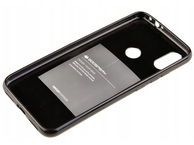 Чехол Mercury Goospery Jelly Case для Xiaomi Redmi Note 7 (черный, гелевый)