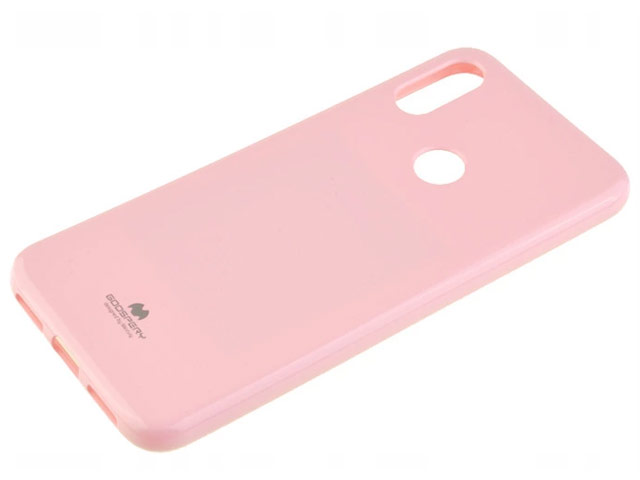 Чехол Mercury Goospery Jelly Case для Xiaomi Redmi Note 7 (розовый, гелевый)