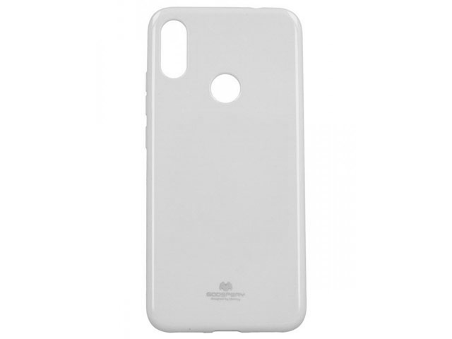 Чехол Mercury Goospery Jelly Case для Xiaomi Redmi Note 7 (белый, гелевый)