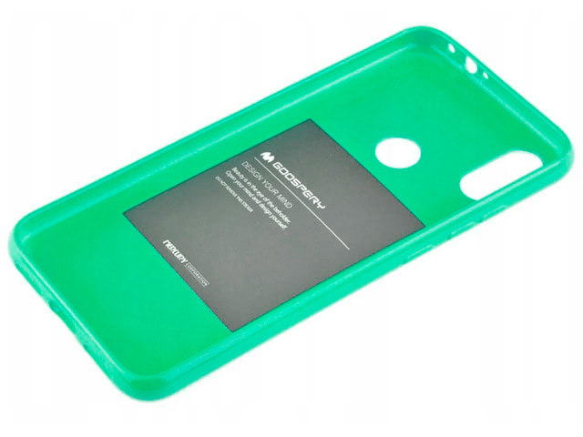Чехол Mercury Goospery Jelly Case для Xiaomi Redmi Note 7 (бирюзовый, гелевый)