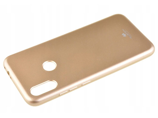 Чехол Mercury Goospery Jelly Case для Xiaomi Redmi Note 7 (золотистый, гелевый)