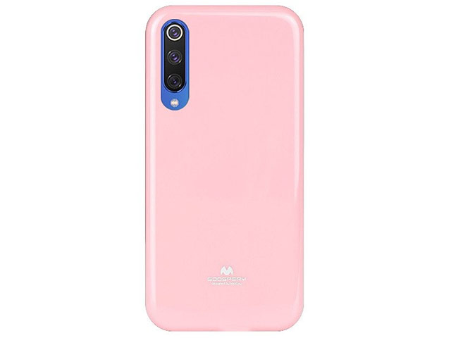 Чехол Mercury Goospery Jelly Case для Xiaomi Mi 9 (розовый, гелевый)