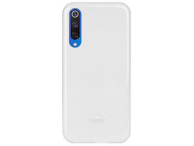 Чехол Mercury Goospery Jelly Case для Xiaomi Mi 9 (белый, гелевый)
