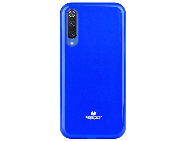 Чехол Mercury Goospery Jelly Case для Xiaomi Mi 9 (синий, гелевый)