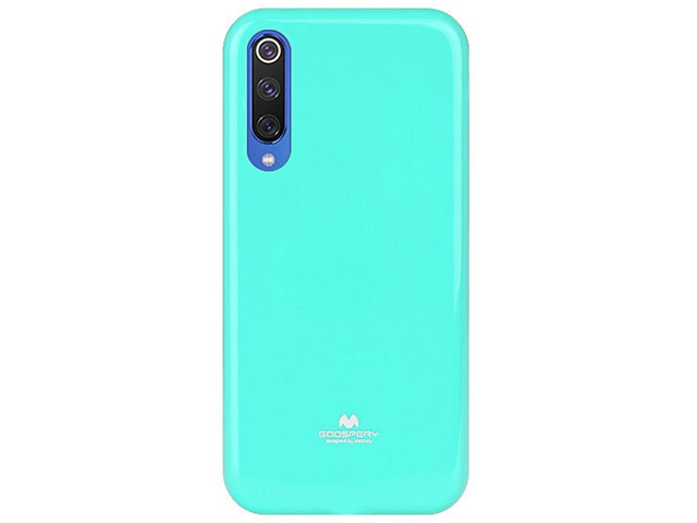 Чехол Mercury Goospery Jelly Case для Xiaomi Mi 9 (бирюзовый, гелевый)