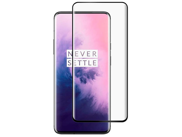 Защитное стекло Yotrix 3D Advance Glass Protector для OnePlus 7 pro (черное)