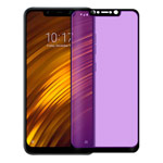 Защитное стекло Yotrix 3D Anti-Glare Glass Protector для Xiaomi Pocophone F1 (черное, антиблик)