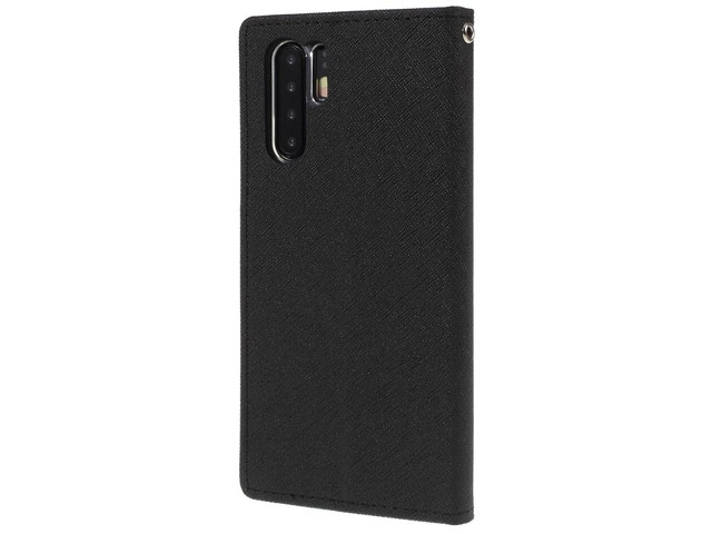 Чехол Mercury Goospery Fancy Diary Case для Huawei P30 pro (черный, винилискожа)