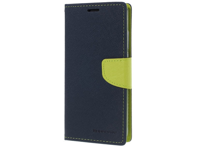 Чехол Mercury Goospery Fancy Diary Case для Huawei P30 pro (синий, винилискожа)