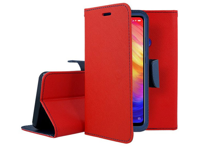 Чехол Mercury Goospery Fancy Diary Case для Xiaomi Redmi 7 (красный, винилискожа)