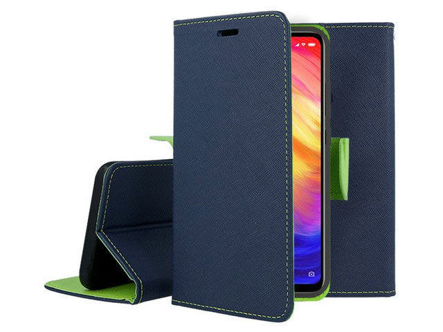 Чехол Mercury Goospery Fancy Diary Case для Xiaomi Redmi 7 (синий, винилискожа)