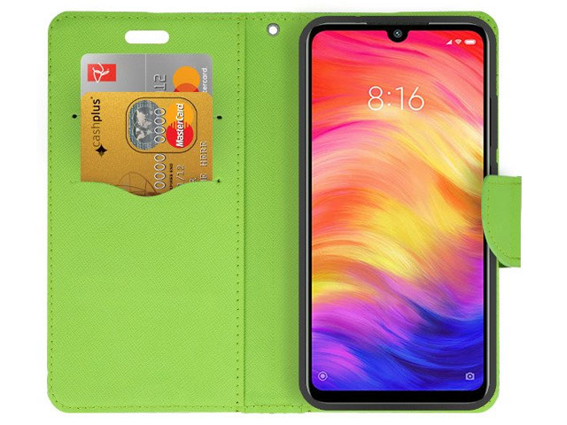 Чехол Mercury Goospery Fancy Diary Case для Xiaomi Redmi 7 (синий, винилискожа)