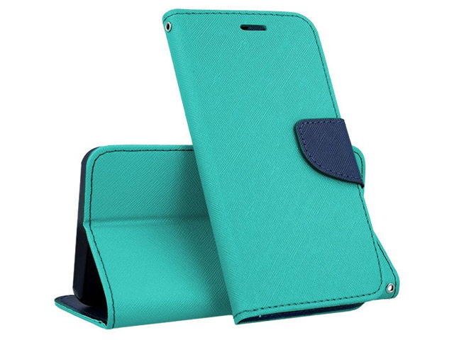 Чехол Mercury Goospery Fancy Diary Case для Xiaomi Redmi 7 (бирюзовый, винилискожа)