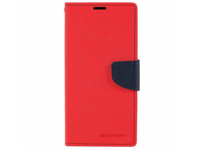 Чехол Mercury Goospery Fancy Diary Case для Samsung Galaxy A20 (красный, винилискожа)