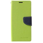 Чехол Mercury Goospery Fancy Diary Case для Samsung Galaxy A20 (зеленый, винилискожа)