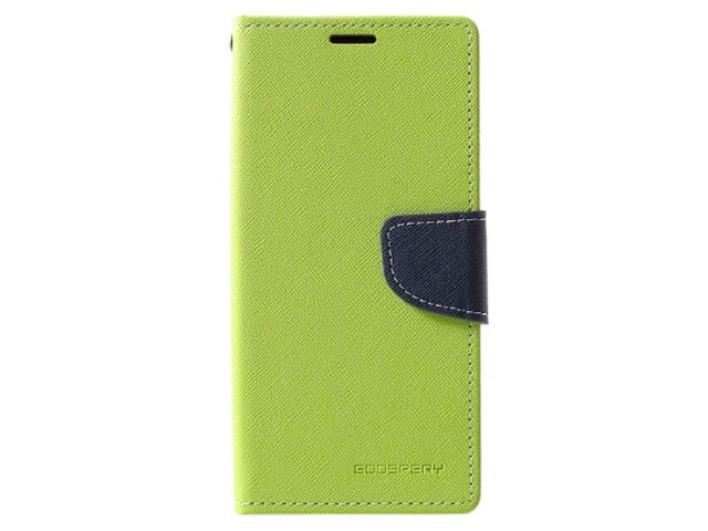 Чехол Mercury Goospery Fancy Diary Case для Samsung Galaxy A20 (зеленый, винилискожа)
