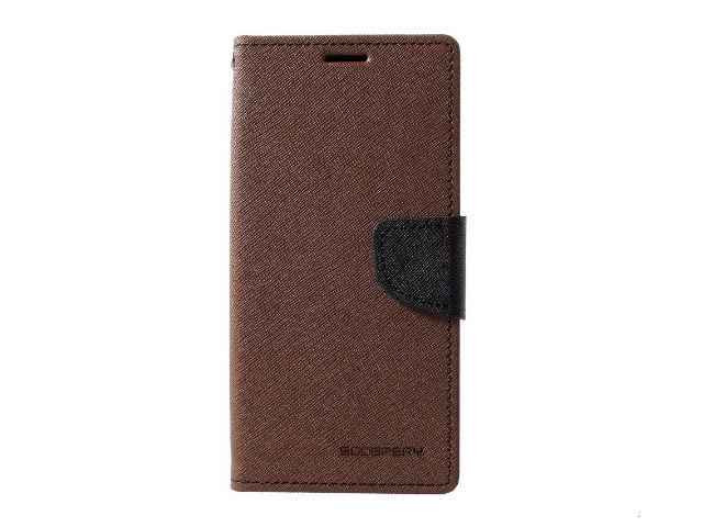 Чехол Mercury Goospery Fancy Diary Case для Samsung Galaxy A20 (коричневый, винилискожа)
