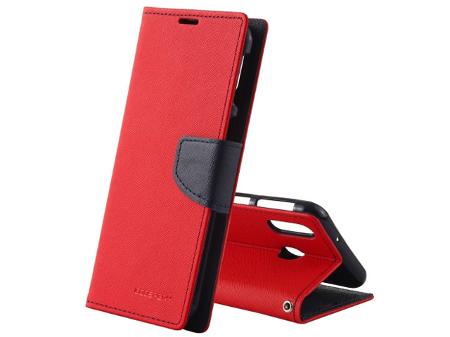 Чехол Mercury Goospery Fancy Diary Case для Samsung Galaxy A30 (красный, винилискожа)