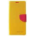Чехол Mercury Goospery Fancy Diary Case для Samsung Galaxy A30 (желтый, винилискожа)