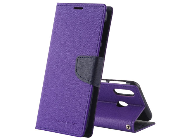 Чехол Mercury Goospery Fancy Diary Case для Samsung Galaxy A30 (фиолетовый, винилискожа)