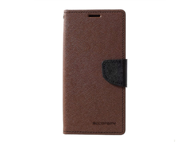 Чехол Mercury Goospery Fancy Diary Case для Samsung Galaxy A30 (коричневый, винилискожа)