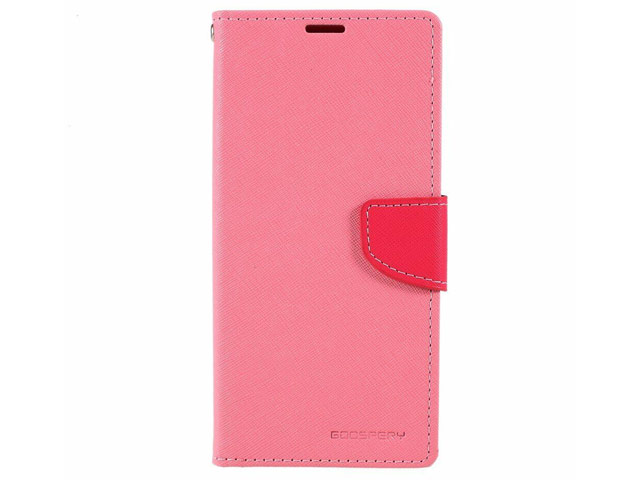 Чехол Mercury Goospery Fancy Diary Case для Samsung Galaxy A50 (розовый, винилискожа)