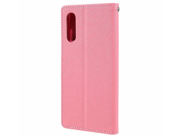 Чехол Mercury Goospery Fancy Diary Case для Samsung Galaxy A50 (розовый, винилискожа)