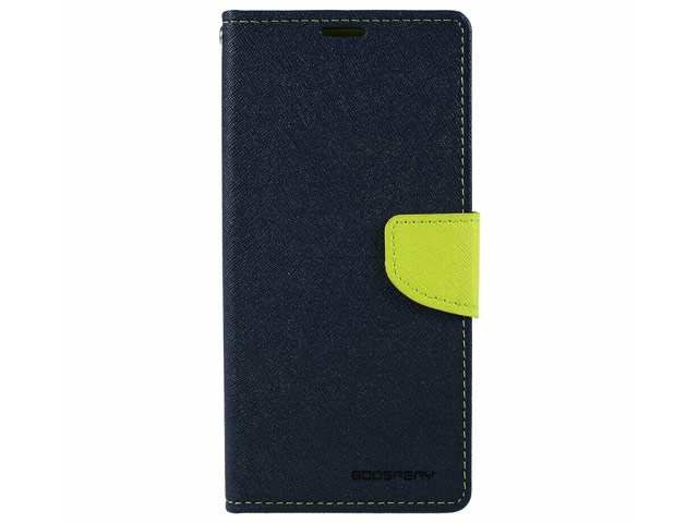 Чехол Mercury Goospery Fancy Diary Case для Samsung Galaxy A50 (синий, винилискожа)