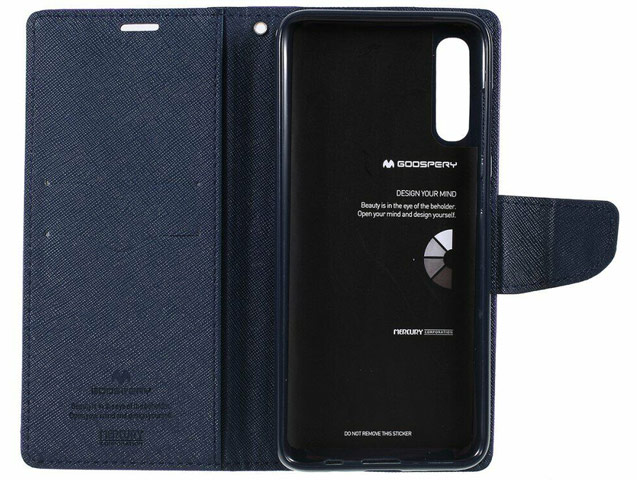 Чехол Mercury Goospery Fancy Diary Case для Samsung Galaxy A50 (фиолетовый, винилискожа)