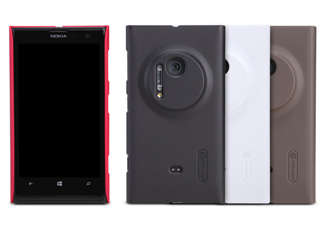 Чехол Nillkin Hard case для Nokia Lumia 1020 (темно-коричневый, пластиковый)