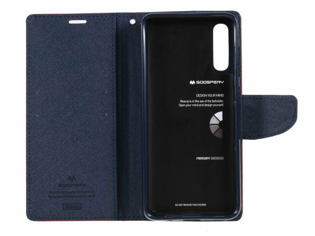 Чехол Mercury Goospery Fancy Diary Case для Samsung Galaxy A70 (красный, винилискожа)