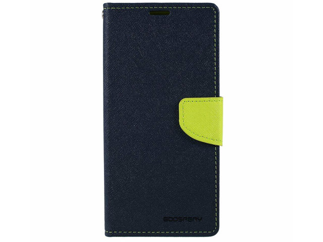 Чехол Mercury Goospery Fancy Diary Case для Samsung Galaxy A70 (синий, винилискожа)