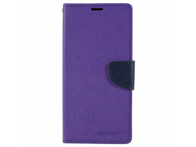 Чехол Mercury Goospery Fancy Diary Case для Samsung Galaxy A70 (фиолетовый, винилискожа)