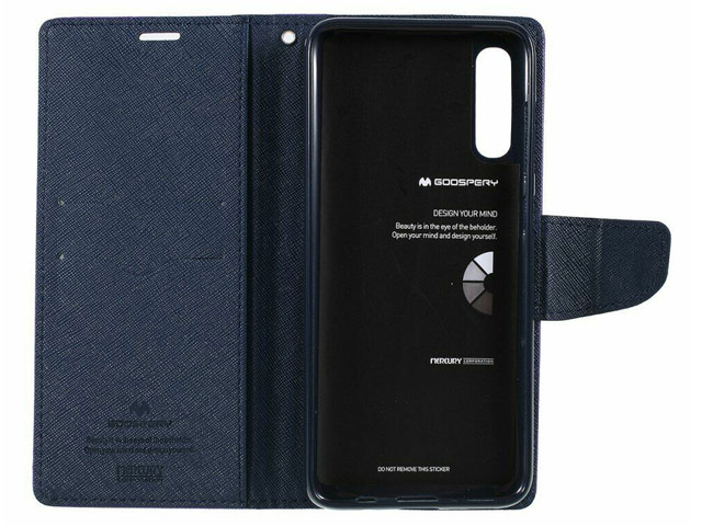 Чехол Mercury Goospery Fancy Diary Case для Samsung Galaxy A70 (фиолетовый, винилискожа)