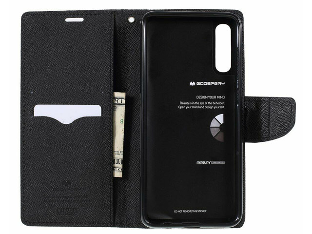 Чехол Mercury Goospery Fancy Diary Case для Samsung Galaxy A70 (коричневый, винилискожа)