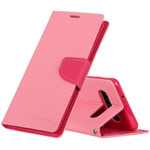 Чехол Mercury Goospery Fancy Diary Case для Samsung Galaxy S10 (розовый, винилискожа)