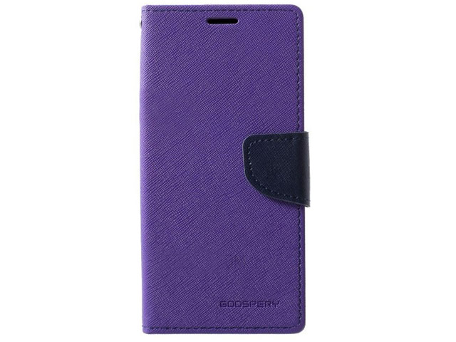 Чехол Mercury Goospery Fancy Diary Case для Samsung Galaxy S10 (фиолетовый, винилискожа)