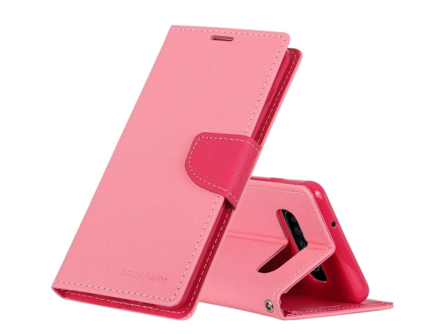 Чехол Mercury Goospery Fancy Diary Case для Samsung Galaxy S10 plus (розовый, винилискожа)