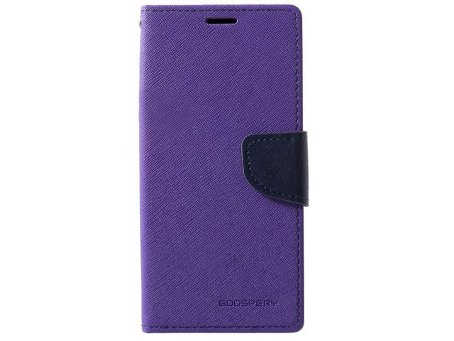 Чехол Mercury Goospery Fancy Diary Case для Samsung Galaxy S10 plus (фиолетовый, винилискожа)