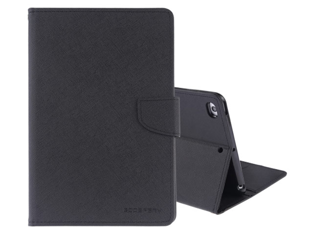 Чехол Mercury Goospery Fancy Diary Case для Apple iPad mini 2019 (черный, винилискожа)