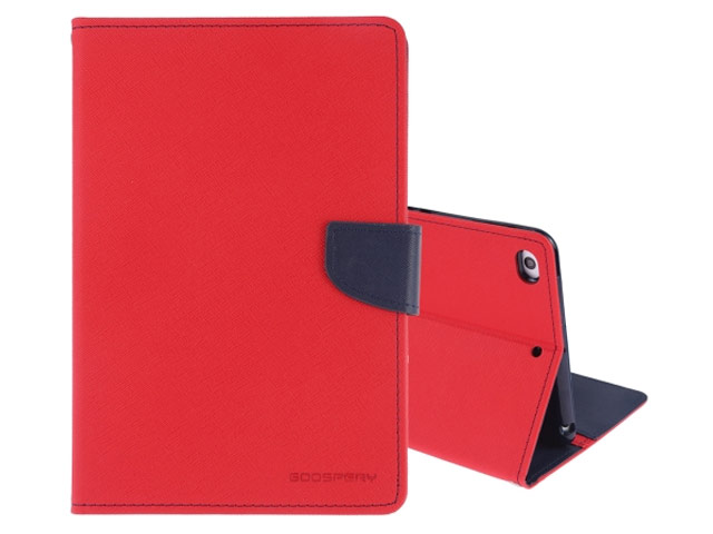 Чехол Mercury Goospery Fancy Diary Case для Apple iPad mini 2019 (красный, винилискожа)