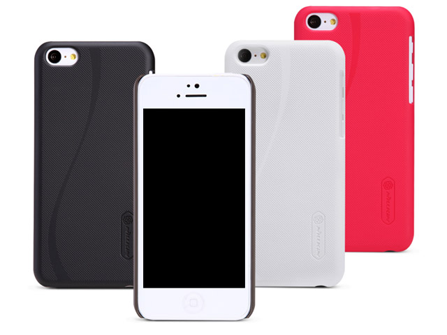 Чехол Nillkin Hard case для Apple iPhone 5C (темно-коричневый, пластиковый)
