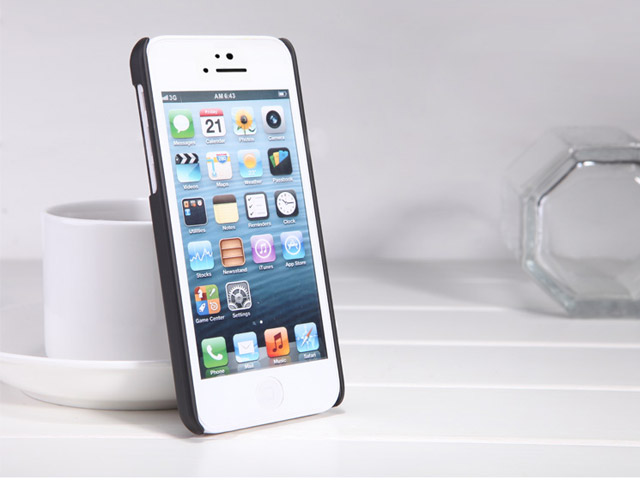 Чехол Nillkin Hard case для Apple iPhone 5C (темно-коричневый, пластиковый)