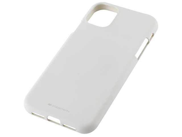 Чехол Mercury Goospery Soft Feeling для Apple iPhone 11 (белый, силиконовый)