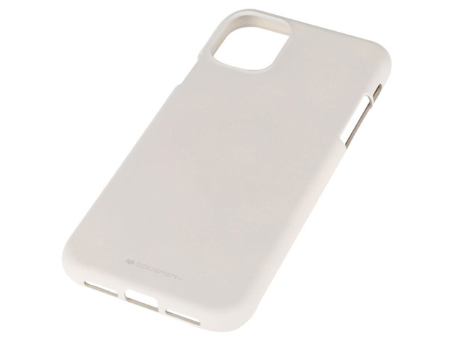 Чехол Mercury Goospery Soft Feeling для Apple iPhone 11 (серый, силиконовый)