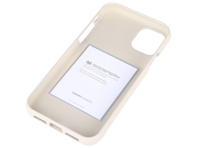 Чехол Mercury Goospery Soft Feeling для Apple iPhone 11 (серый, силиконовый)