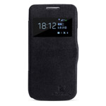 Чехол Nillkin V-series Leather case для Samsung Galaxy S4 mini i9190 (черный, кожанный)