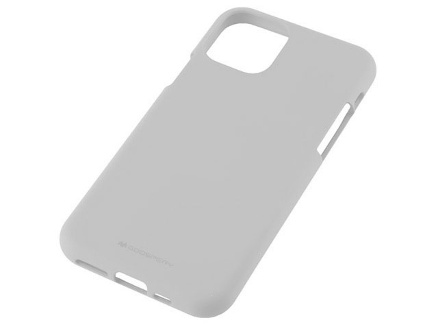 Чехол Mercury Goospery Soft Feeling для Apple iPhone 11 pro max (серый, силиконовый)