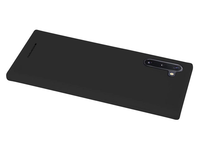 Чехол Mercury Goospery Soft Feeling для Samsung Galaxy Note 10 (черный, силиконовый)